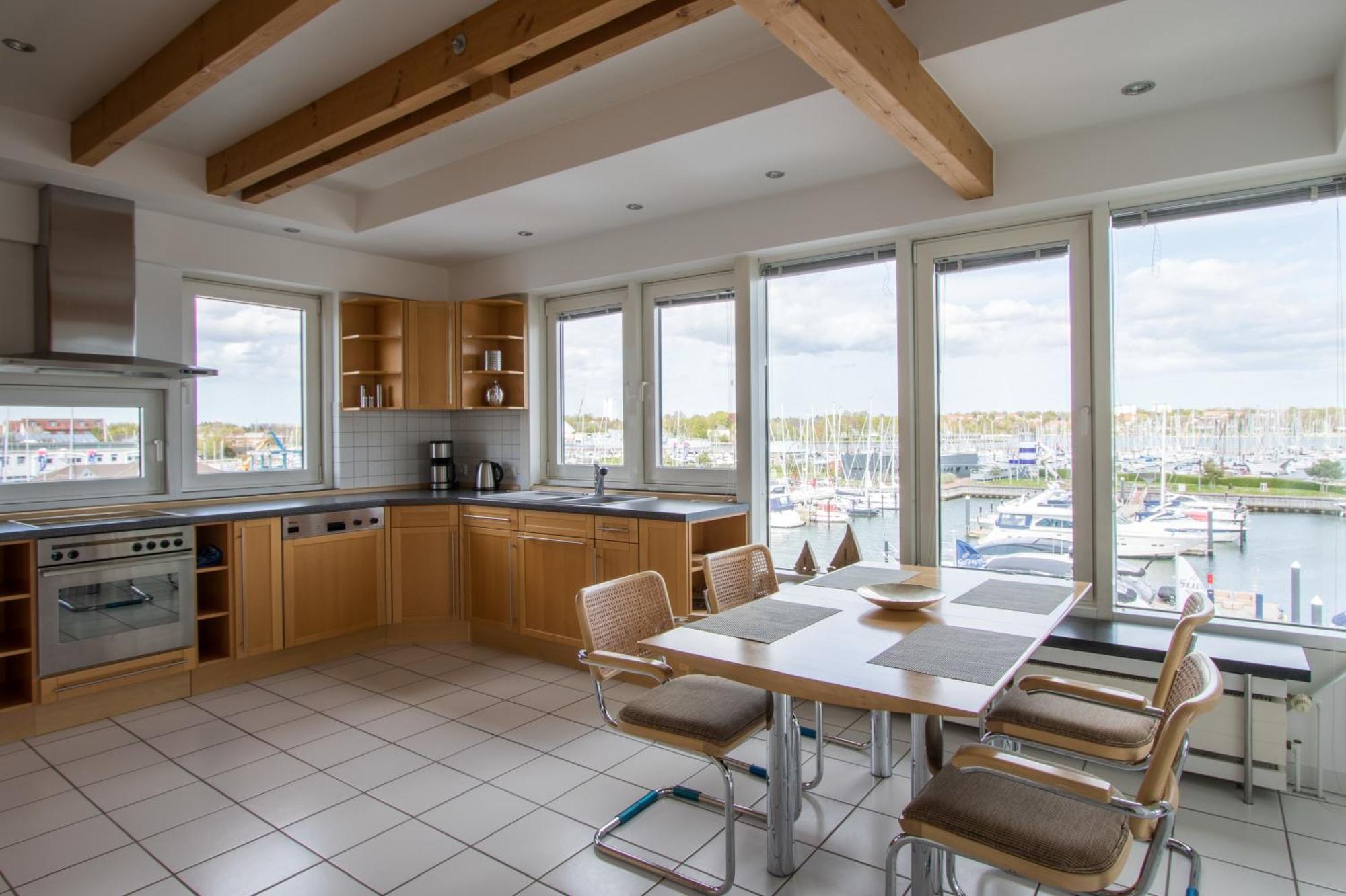 Апартаменты Ancora Marina Haus 2 Penthouse Нойштадт  Экстерьер фото